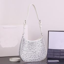 Borse di design porta portatile trasparente scintillante strass ladies tote borse borse monete borsetta 266g