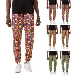 Men's Pants Drawstring Harem Hip Men Casual Fashion Printed Comfortable Loose Man Trousers Y2k Clothes Pantalones Gym Work Baggy