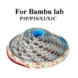 Light Strip Lighting Bar For 3D printer Bambu Lab P1P P1S X1C X1 Energy Saving 1.5M 3D Printer Parts bright Light Belt LED