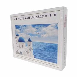 Puzzles Adult Jigs Puzzle 1000 Pieces Aegean Sea 75*50cm Stress Relief Entertainment Toys Paper Puzzles High Quality Christmas Gift