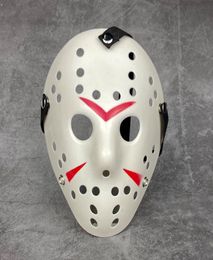 Retro Jason Mask Horror Funny Full Face Masks Bronze Halloween Cosplay Costume MasqueradeMasks Hockey Party Easter Festival Suppli1548751