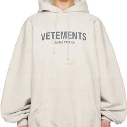 Mens Hoodies Sweatshirts Vetements Hoodie for Men Designer Hoodies Jumper Sweatshirts Hip Hop Washed Print Cotton Blend Hooded Sweatshirt Long Sleeves Sweater Fas