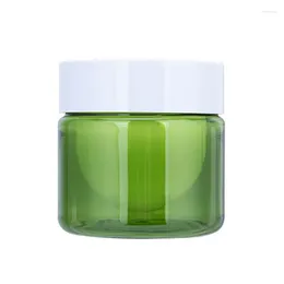 Storage Bottles 100pcs 50g Empty Makeup Jar Refillable Sample Travel Face Cream Lotion Pot Cosmetic Container Packaging