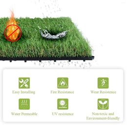 Decorative Flowers Artificial Turf Grass Lawn Mini Terrariums Accessories Supplies Landscape Balcony Garden Bonsai Indoor Outd L5R5