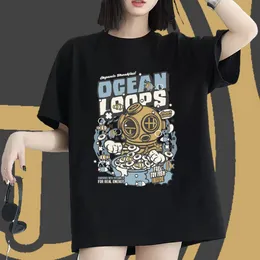 New Arrival Woman T Shirts O-Neck Short Sleeve Cotton Spring Summer Tshirt for Man Woman Plus Size Cartoon Tops Tees