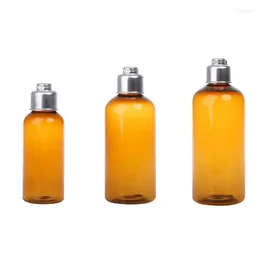 Storage Bottles 1Pc 100/200/300ml Cosmetics Empty Refillable Cream Shampoo Lotion E74C