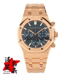 Designer audemar watch Audemar pigeut piquet Luxury Watches Royals Oaks Wristwatch Unused Rose Gold Automatic Mens Watch 26240or AudemarrsP Waterproof Stainless