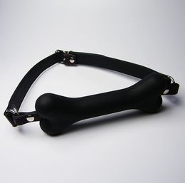 Top Quality Open Mouth Gag Ball Gag BDSM Leather Harness Gag Sex Toys Bondage Restraints SM Sex Products For Women Dog Slave Plug9915032