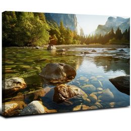 Национальный парк Canvas Wall Art Mountain Nature Lainscape