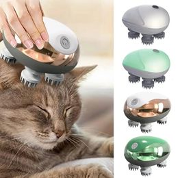 Electric Cat Massager Head Back Scratcher for Relieving Tension Pet Massage Tool Shoulder Neck Deep Tissue Head Scalp Massager 240517