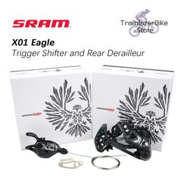 SRAM X01 EAGLE 1x12 12 Speed MTB Bicycling Groupset Shifter Lever Bike Trigger Right Side Black Rear Derailleur SGS