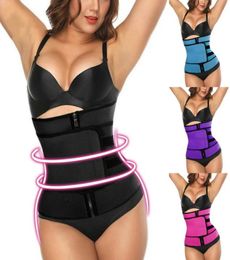 Plus Size Body Shaper Waist Trainer Belt Women Postpartum Belly Slimming Underwear Modelling Strap Shapewear Tummy Fitness Corset4360144