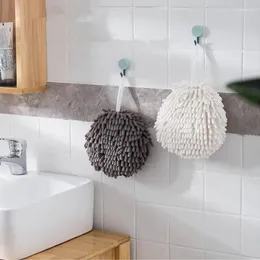 Towel Micro Fiber Towels Ball With Hanging Loops Kitchen Comfortable Wipe Cloth Household Tools Cleaning Wiping