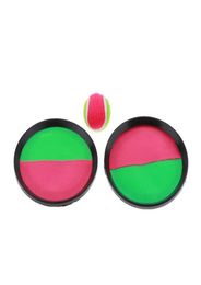 Paddle Catch and Toss Ball Game Set 18cm7quot Handheld Stick Disc Paddles and 7cm275quot Ball Assorted colors1091298