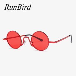 Sunglasses 2021 Est Round Ocean Red Women Men Small Sun Glasses Vintage Eyeglasses UV400 1514R 268U