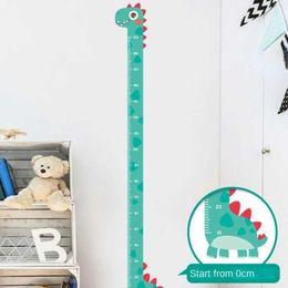 Wall Decor 180cm Cartoon Animal Height Measure Wall Stickers Wallpaper for Kids Room Nursery Child Growth Ruler Chart Wall Decoration d240528