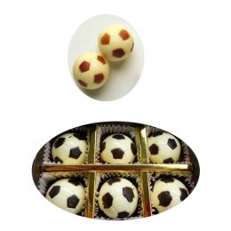 Meibum 14 Cavity Soccer Polycarbonate Chocolate Mould 3D Sphere Ball Confectionery Form Baking Tray Candy Decorating Mould