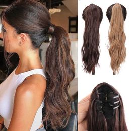 Wigs for women with wigs and ponytails high curly hair ponytails long braids and synthetic fibers