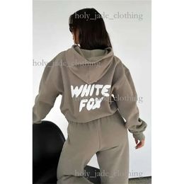 white foxs hoodie designer tracksuit white foxc set Women Tracksuits Two Pieces Sets Sweatsuit Autumn Female Hoodies white foxs sweatshirt whitefox Clothes 586