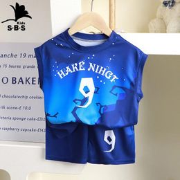 Clothing Sets Summer Children's Sports Ball Suit Boy Short Sleeve Baby Basketball 2-piece