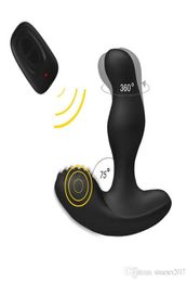 Medical Electric Prostate Massager Vibrating Remote Control Prostate Massage Device Anal Butt Plug Vibrator Male Masturbation7045127