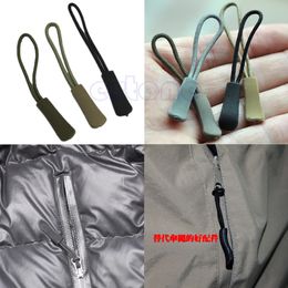 Rope Clothes Pull Bag Replacement Tent Zipper End Fit Puller Tab Zip Cord Clip Tag slider Travel Backpack Buckle Suitcase Fixer
