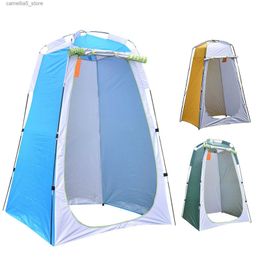 Toy Tents Easy Set Up Portable Outdoor Shower Tent Camp Toilet Rain Shelter For Camping And Beach Portable Pop Up Privacy Tent Camping Q240528