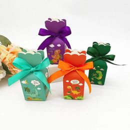 Gift Wrap 10pcs Vase Candy Box Creative Wedding Carton Bag Birthday Party Christmas Supplies Decoration