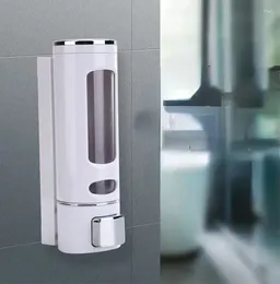Liquid Soap Dispenser El Wall Mounted Press Bathroom Household Shampoo Body Wash Bottle Hand Sanitizer Box Free Of Punching