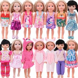 Doll Apparel Dolls Kawaii doll clothing accessories suitable for Paola Reina and 14.5-inch Wellie ers dolls 1/6 BJD girl toy Christmas gift WX5.27