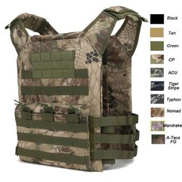 Tactical Vest JPC Plate Carrier Outdoor Sports Airsoft Gear Molle Pouch Bag Camouflage Combat Assault NO06-010 Vdxus