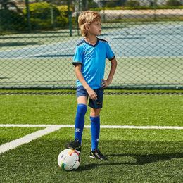 KELME Custom Kids Soccer Jersey Football Uniforms Training Suit Original Team Short Sleeve Breathable Child Boys 3873001 240528