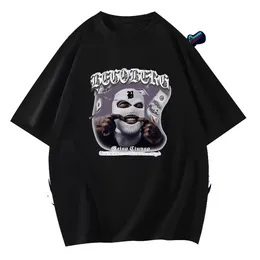 Fashion New Men T Shirts Custom Print Plus Size Tshirts Street Crew Neck Cotton Comfortable Tops