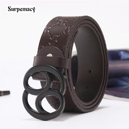 Men Belt 2021 Genuine Leather Designer Belts For Mens High Quality Fashion Vintage Male Women Strap Jeans Cow Skin 274t