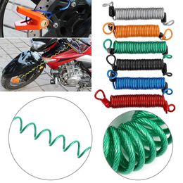 Universal Anti-lost Bike Motorcycle Scooter 150cm Anti Thief Spring Reminder Cable Alarm Disc Lock Security