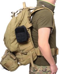 Mini Molle Waist Bag EDC Pouch Tactical Tool Storage Pack Survival Emergency First Aid Pouch for Hunting Camping