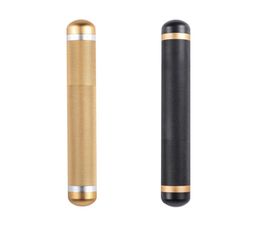 Colorful Portable Metal Alloy Cigar Stash Case Dry Herb Tobacco Preroll Rolling Cigarette Holder Storage Tube Innovative Design Sm5772003