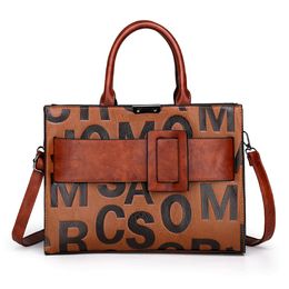 Large Capacity Women Pu Leather Handbags Shoulder Bags High Quality Ladies Tote Messenger Bags Casual Female Crossbody Bag 307i