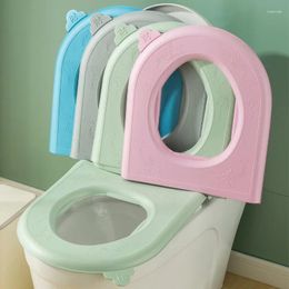 Toilet Seat Covers 3 Colours Waterproof Foam Easy To Clean All Seasons Portable Silicone Accessories Bathroom Supplies