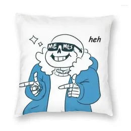 Pillow Sans Memes Covers Undertale Video Game Velvet Nordic Pillows Living Room Decoration