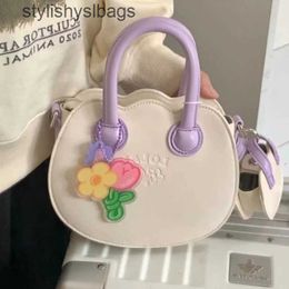 Totes Xiuya Kawaii Summer Crossbody Bag for Women Korea Cute Sweet Handbags Student Party 2022 Fashion Coin Purse Bolso Mujer H240528