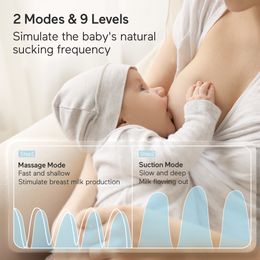 S12 hands free silicone portable wearable electric breast pump