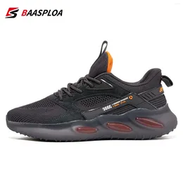 Walking Shoes Baasploa 2024 Men Sneakers Comfortable Breathable Lightweight Running Anti-slip -absorbing Mesh