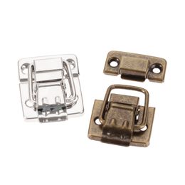 Furniture Fittings Antique Bronze Jewellery Wood Box Toggle Latch Hasp Drawer Latches Decorative Case Buckle Clasp 30*36mm DRELD