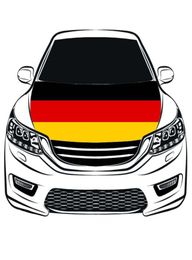 Germany national flag car Hood cover 33x5ft 100polyesterengine elastic fabrics can be washed car bonnet banner1782945