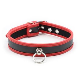 Bdsm PU Leather Dog Slave Collar Bondage Belt In Adult Games For Couples Fetish Sex Toys For Women6440419