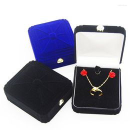 Jewellery Pouches Velvet Gift Storage Boxes Weddings Party Display Jewellery Box For Package Ring Earrings Pendant Necklace 249h