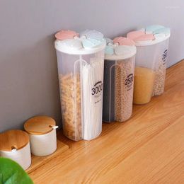 Storage Bottles Moisture-proof Grain Sealed Transparent Supplies Organizers Box Tank Kitchen Food
