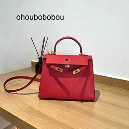 Women Handbag KY True Red Palm Patterned Bag Leather Crossbody Small Bag Womens Bag Bag Handbag Festive Bag Trend