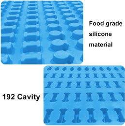 Heat Resistant Non-Stick Silicone Baking Mat Bone And Fish Silicone Mould For Dog Biscuits Dog Treats Chocolate Mould Baking Mat